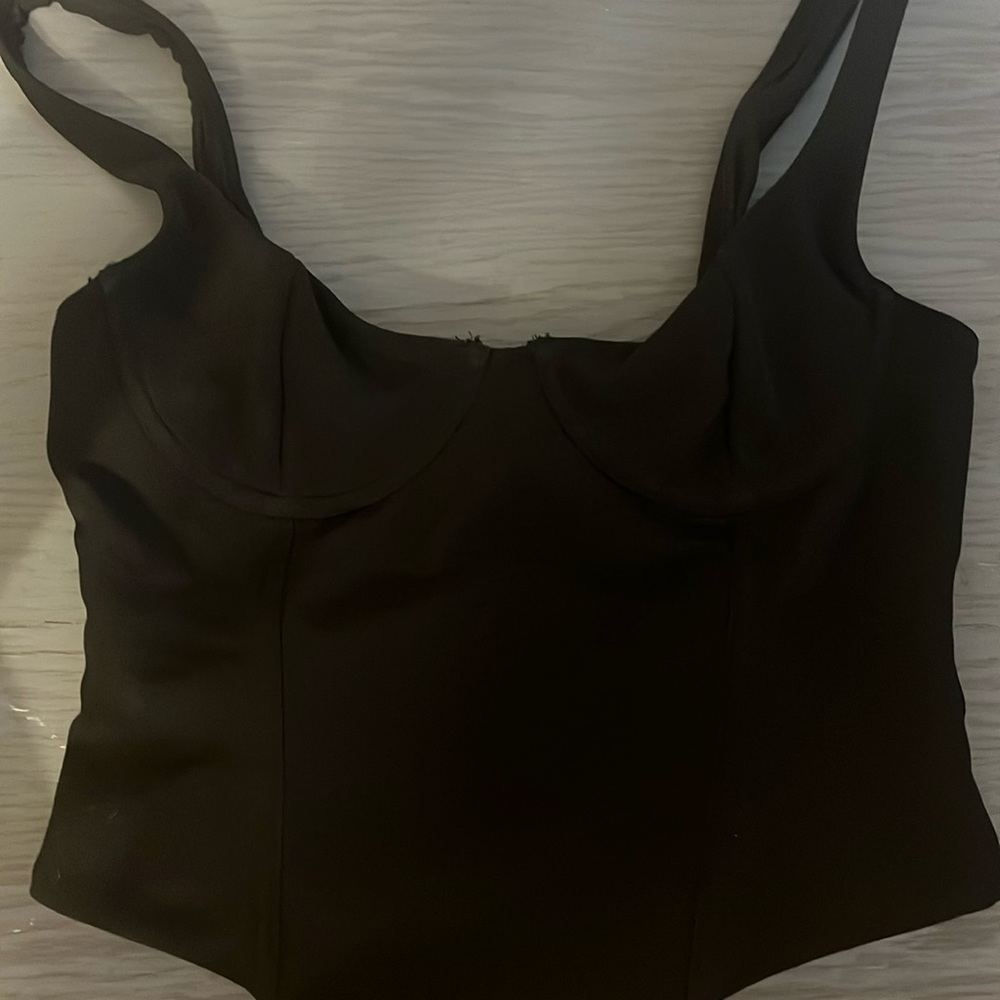 In The Morning Bustier Black